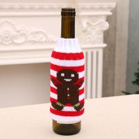 High-grade Knitted Christmas Beer Bottle Set Nhmv155587 sku image 2