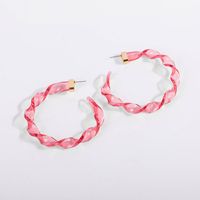 Simple Style C Shape Arylic No Inlaid Earrings main image 9