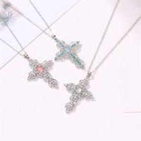 Fashion Cross Alloy Plating Women's Necklace main image 4
