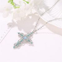 Fashion Cross Alloy Plating Women's Necklace main image 6