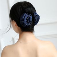 Coréenne Rose Fleur Cheveux Clip Barrettes De Mode En Gros D'été Tempérament Clip Européen Et Américain Du Commerce Extérieur main image 6