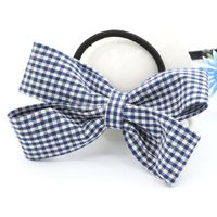 Style Coréen Nouveau Mignon Rétro Cheveux Accessoires Bowknot Cheveux Anneau Cheveux Corde Queue De Cheval Cravate Bande De Caoutchouc En Gros main image 10