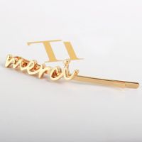 Simple Love Letter Alloy Hair Accessory Nhdp149422 main image 7