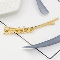 Simple Love Letter Alloy Hair Accessory Nhdp149422 main image 11