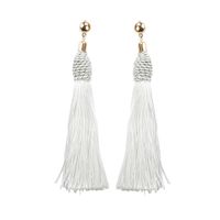 Fashion Vintage Hand-wound Tassel Long Earrings Nhdp149434 main image 10