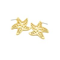 New Marine Wind Starfish Stud Earrings Nhot149446 main image 5