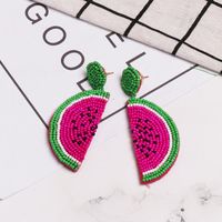 Fashion Watermelon Dragon Fruit Handmade Bead Earrings Nhjj149449 main image 5