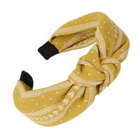 Fashion Fabric Bow Knotted Wide Headband Nhhv149532 main image 11