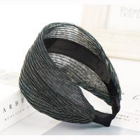 Fashion Breathable Bright Ribbon Tooth Anti-slip Headband Nhhv149539 main image 12