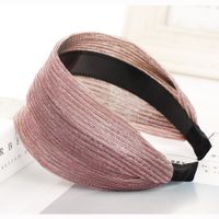 Fashion Breathable Bright Ribbon Tooth Anti-slip Headband Nhhv149539 main image 13