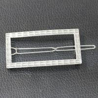 Europäische Und Amerikanische Übertriebene Dreieckige Mond Haars Pange Geometrische Haarnadel Haarschmuck 2 Yuan Shop Quelle Schmuck Großhandel Weiblich sku image 12