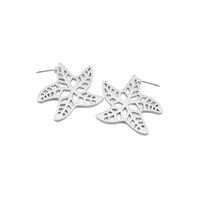 New Marine Wind Starfish Stud Earrings Nhot149446 sku image 2