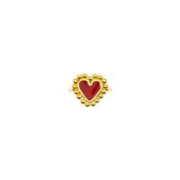Fashion Open Drip Heart-shaped Ring Nhot149487 sku image 1