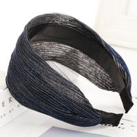 Fashion Breathable Bright Ribbon Tooth Anti-slip Headband Nhhv149539 sku image 7