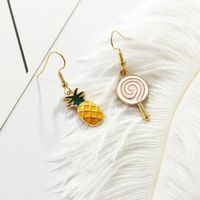 Cute Lollipop Pineapple Earrings Nhdp155630 main image 3