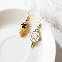 Cute Lollipop Pineapple Earrings Nhdp155630 main image 4