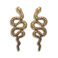 Alloy Snake Stud Earrings Nhjq155653 main image 5