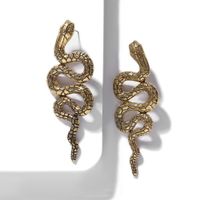 Chaude Alliage Serpent Boucles D'oreilles Mode Haute-clé Goutte Creative Boucles D'oreilles Accessoires Jiaqi Ornement Lot Mixte main image 7