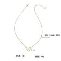 Simple Metal Triangle Alloy Necklace Nhpf155706 main image 3