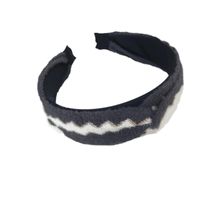 New Wool Wavy Cross Headband Nhsm155736 main image 5