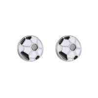 Black And White Plaid New Stud Earrings Nhdp155673 sku image 1