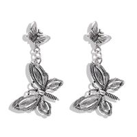 Vintage Alloy Butterfly Earrings Nhjq149813 main image 6