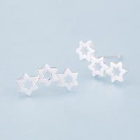 Simple Star Alloy Stud Earrings Nhcu149844 main image 4