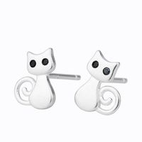 Animal Plating No Inlaid Earrings Ear Studs main image 6