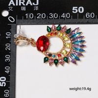 Fashion Alloy Colorful Diamond Earrings Nhjj149865 main image 5