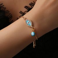 European And American Personality Flash Diamond Demon Single Layer Bracelet Nhdp149881 main image 3