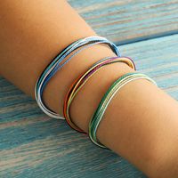 Fashion Hand-woven Color Rope Multi-layer Bracelet Nhgy149886 main image 1