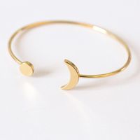 Fashion Sun Moon Opening Adjustable Bracelet Nhdp150020 main image 7