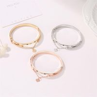 Europäische Und Amerikanische Liebe Rom Armband Digitale Quaste Pfirsich Herz Temperament All-match Koreanisches Armband Yiwu Trend Schmuck Großhandel main image 4