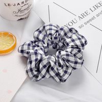 Simple Plaid Fabric Hair Circle Plaid Pattern Hair Rope Nhof150081 main image 10