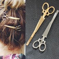 Fashion Retro Creative Scissors Alloy Hair Accessories Nhdp150099 main image 2