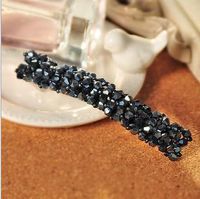 Korean Flash Diamond Four Rows Of Crystal Fish Line Braided Hair Accessories Nhdp150101 main image 7