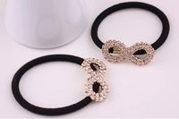 Korean Version Of The Artificial Gemstone Five-pointed Star Alloy Love Hair Accessories Nhdp150122 main image 11