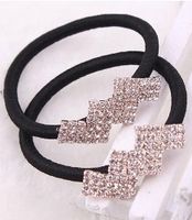 Korean Version Of The Artificial Gemstone Five-pointed Star Alloy Love Hair Accessories Nhdp150122 main image 9
