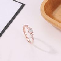 Vente Chaude Nouveau Strass Diamant En Métal Queue Full Ring Diamant Petit Frais Anneau De Cuivre Pour Les Femmes main image 20