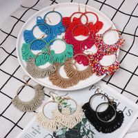 Fashion Color Beads Earrings Nhjj150128 main image 4