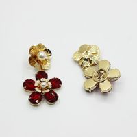 New Baroque Big Flower Earrings Nhwj150135 main image 6