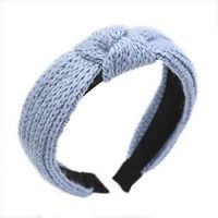 2019 Herbst Und Winter Koreanische Version Von Wollknoten Stirnband All-match Mode Breit Kanten Strick Stirnband  Hot Sale C658 main image 6