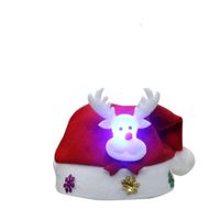 Stylish Christmas Applique Cartoon Glowing Snowman Child Hat Nhmv150211 main image 18