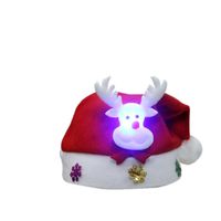Stylish Christmas Applique Cartoon Glowing Snowman Child Hat Nhmv150211 main image 5