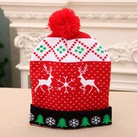 Christmas Wool Hat Colorful Shiny Knit Hat Nhmv150214 main image 8
