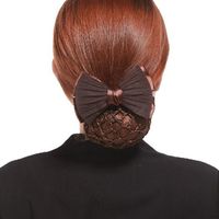 Krankens Ch Wester/stewardess/hotel Management Profession Elle Haarschmuck Bowknot Haarnadel Haarnetz Stoff Haarnadel sku image 2