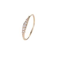 Fashion Plated Diamond Zircon Alloy Ring Nhdp150108 sku image 1