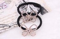 Korean Version Of The Artificial Gemstone Five-pointed Star Alloy Love Hair Accessories Nhdp150122 sku image 3