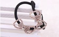 Korean Version Of The Artificial Gemstone Five-pointed Star Alloy Love Hair Accessories Nhdp150122 sku image 5