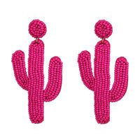 Fashion Cactus Beads Earrings Nhjj150127 sku image 6